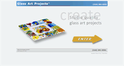 Desktop Screenshot of glassartprojects.com